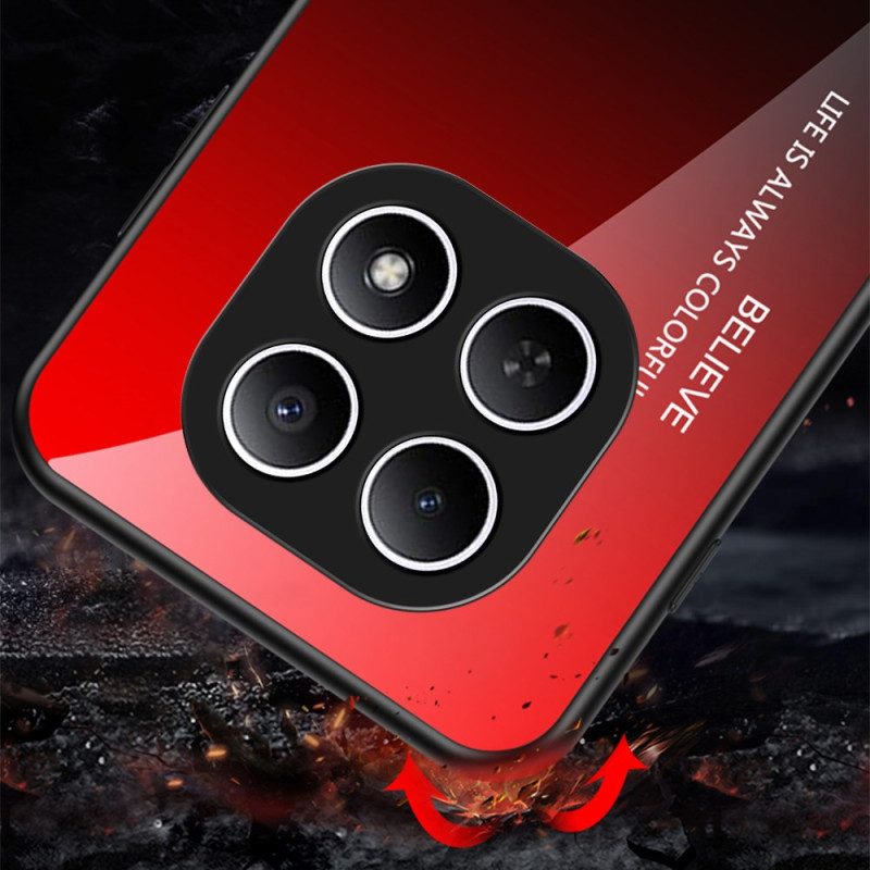 Hülle Für Xiaomi Redmi Note 15 5g Gehärtetes Glas Mit Hello-motiv