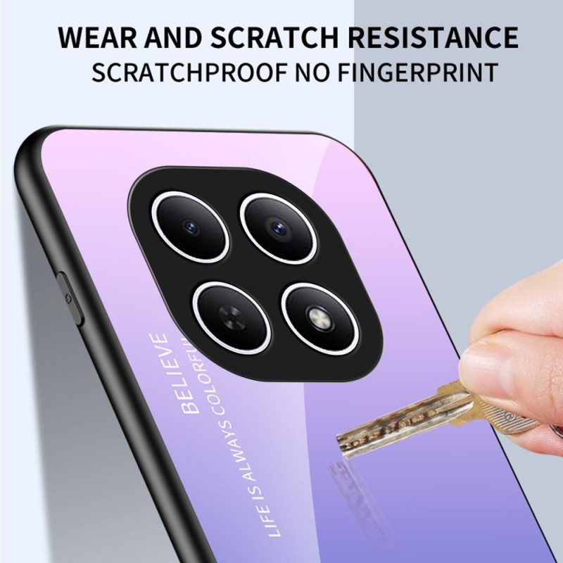 Hülle Für Xiaomi Redmi Note 15 5g Gehärtetes Glas Mit Hello-motiv