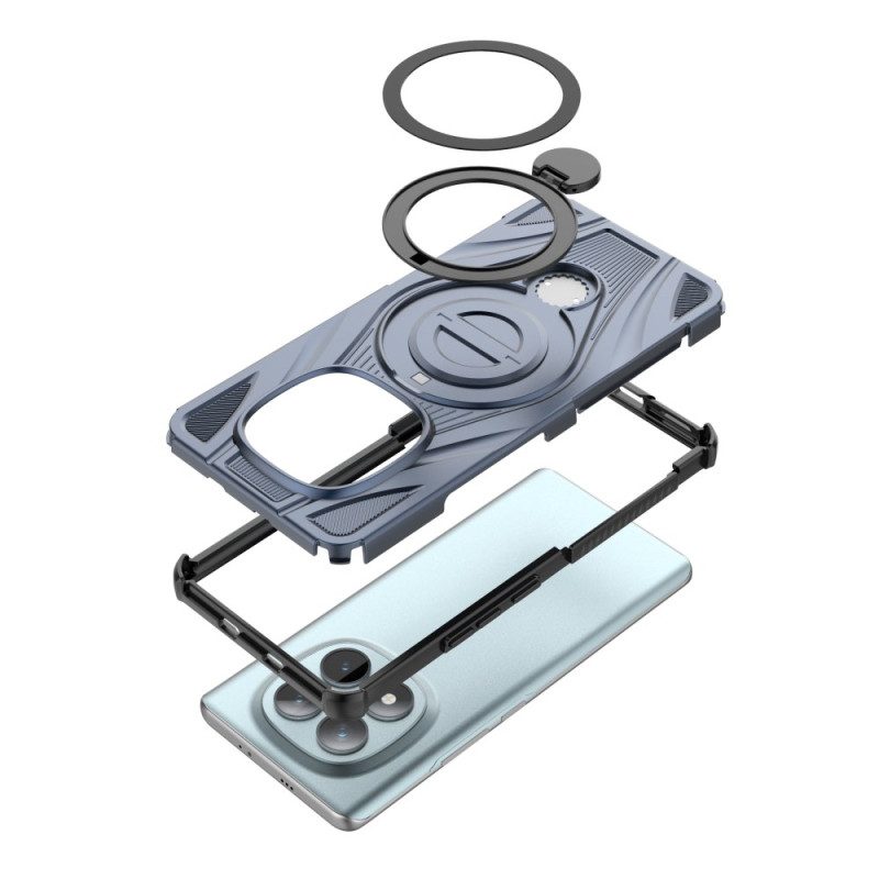 Hülle Für Xiaomi Redmi Note 15 5g Magnetverschluss Mit Drehbarem Ständer