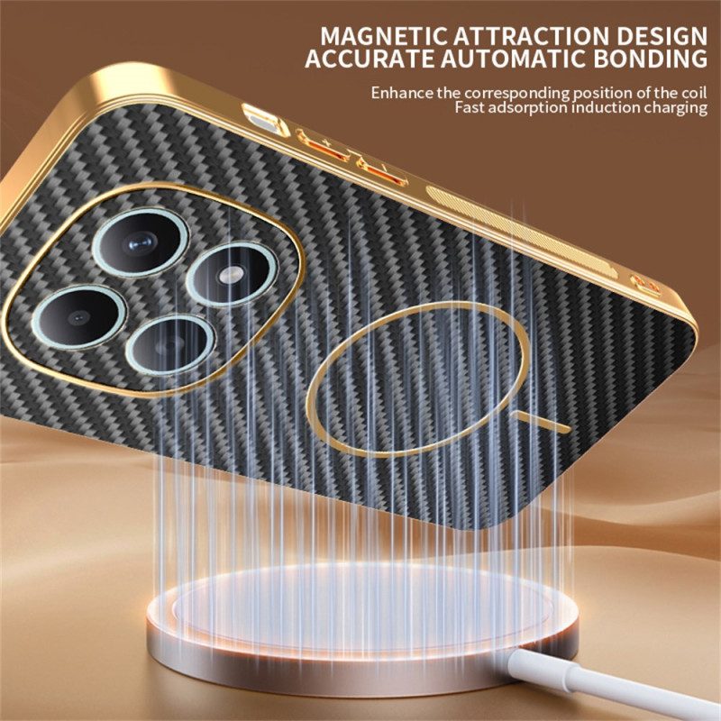 Hülle Xiaomi Redmi Note 15 5g Handyhülle Carbonfaser-optik