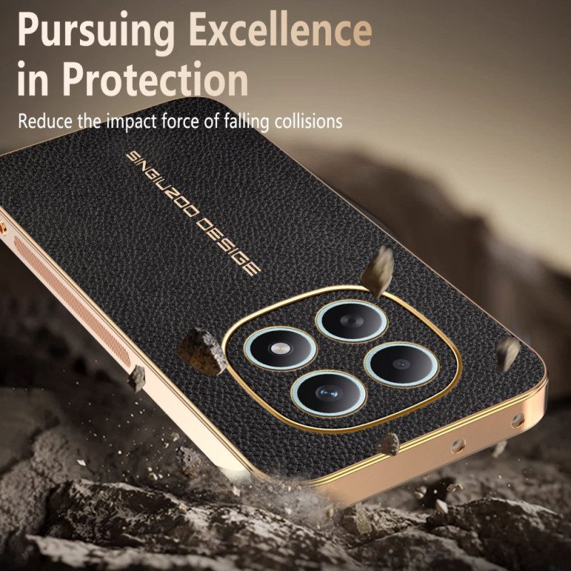 Hülle Xiaomi Redmi Note 15 5g Handyhülle Kratzfeste Litschi-textur