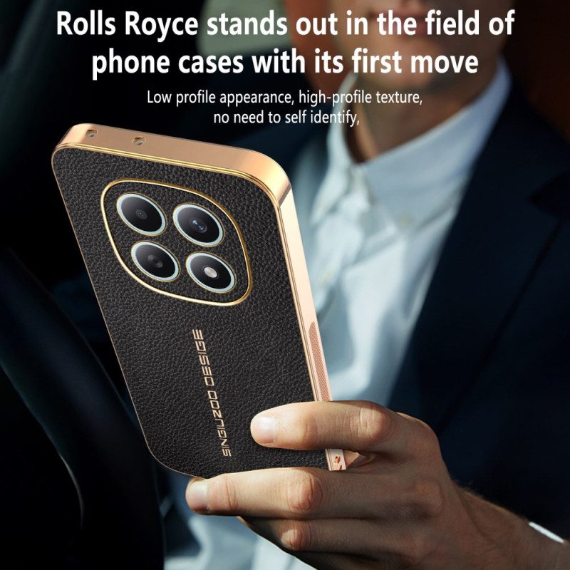 Hülle Xiaomi Redmi Note 15 5g Handyhülle Kratzfeste Litschi-textur