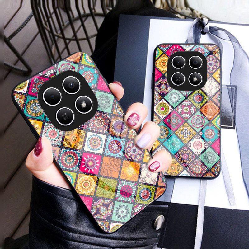 Hülle Xiaomi Redmi Note 15 5g Handyhülle Patchwork-ständer Und -tragegurt