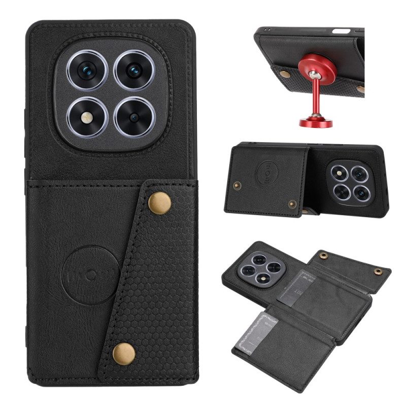 Hülle Xiaomi Redmi Note 15 5g Kartenhalter Und Integrierter Ständer