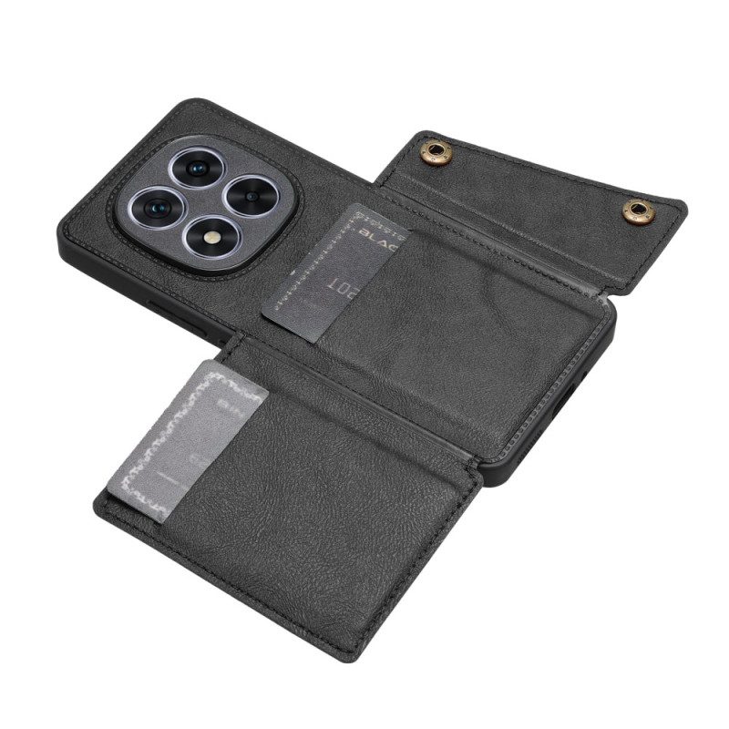 Hülle Xiaomi Redmi Note 15 5g Kartenhalter Und Integrierter Ständer