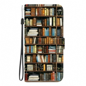 Lederhüllen Für Xiaomi Redmi Note 15 5g Bibliothek