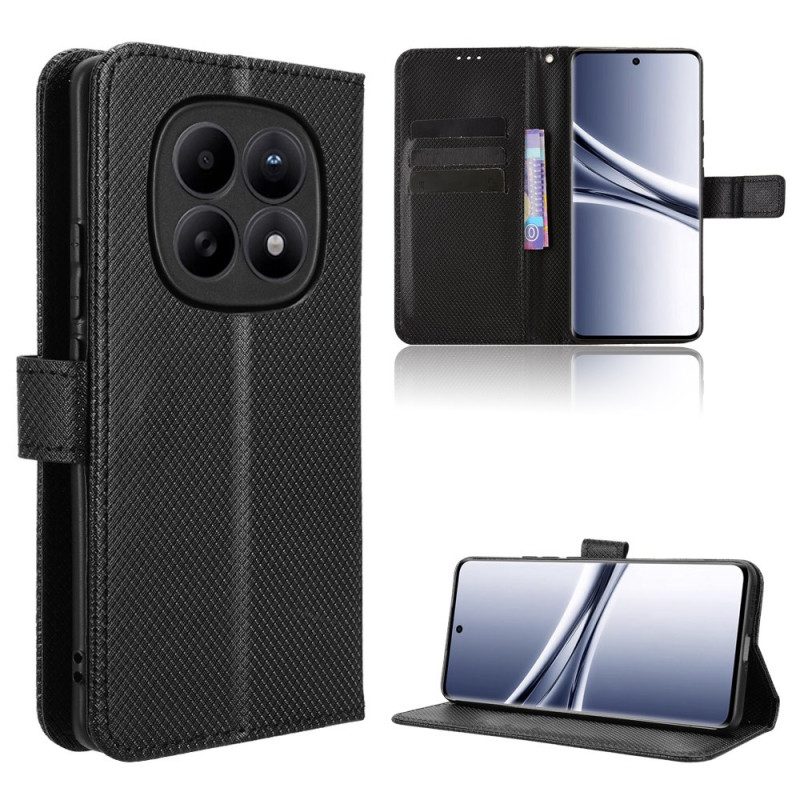 Lederhüllen Für Xiaomi Redmi Note 15 5g Diamantstruktur