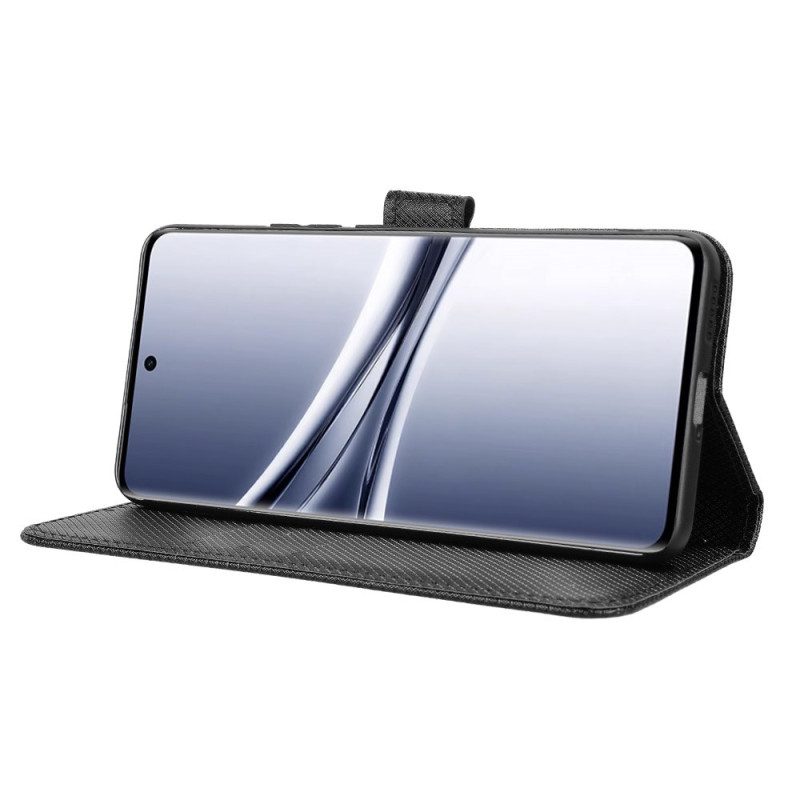 Lederhüllen Für Xiaomi Redmi Note 15 5g Diamantstruktur