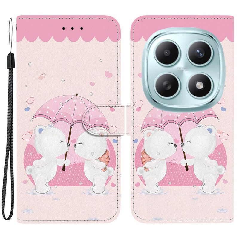 Lederhüllen Xiaomi Redmi Note 15 5g Bärenpaar