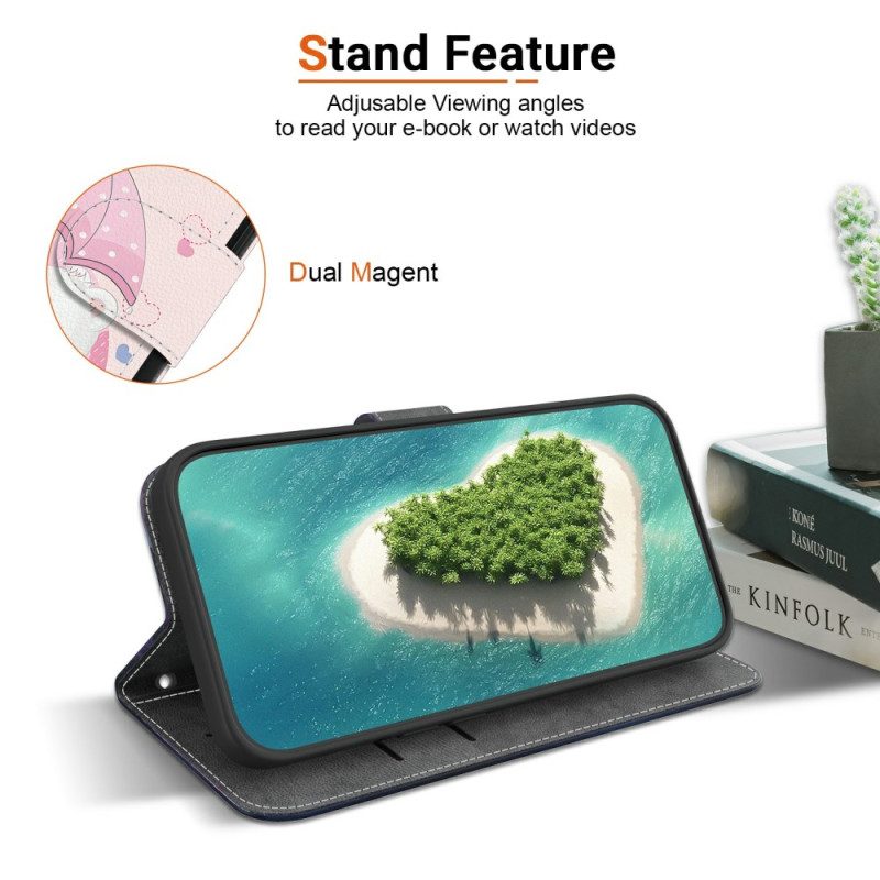 Lederhüllen Xiaomi Redmi Note 15 5g Bärenpaar