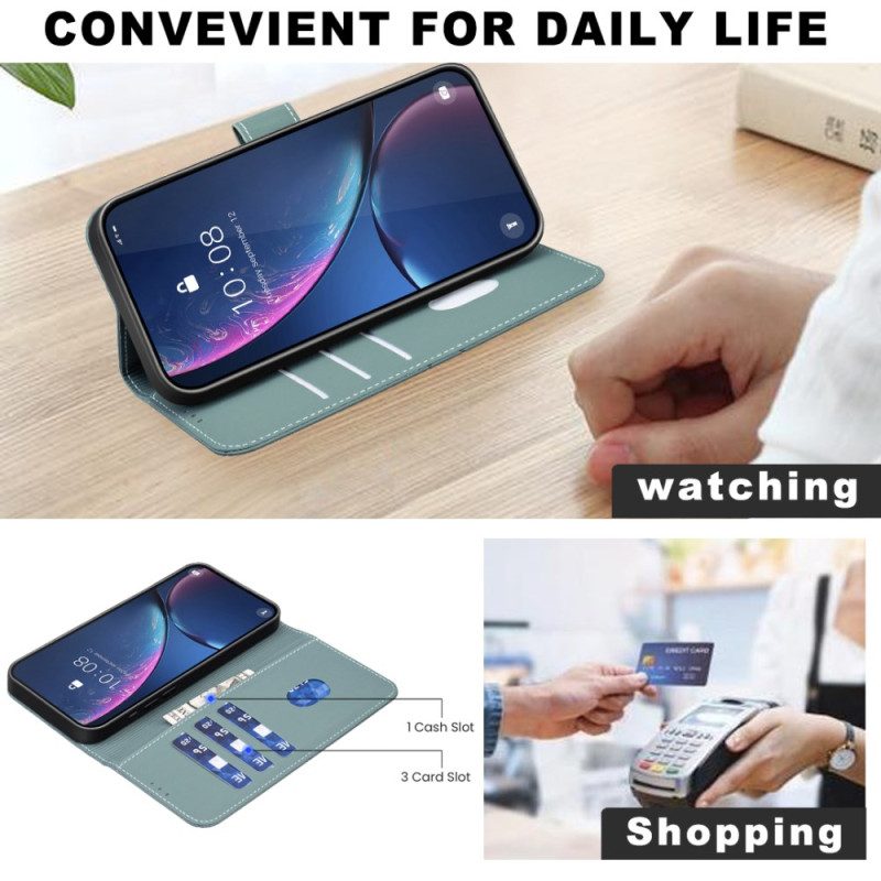 Lederhüllen Xiaomi Redmi Note 15 5g Binfen Color Linien