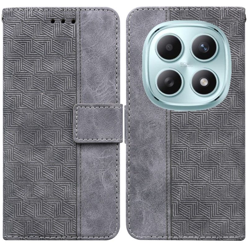 Lederhüllen Xiaomi Redmi Note 15 5g Gewebtes Muster