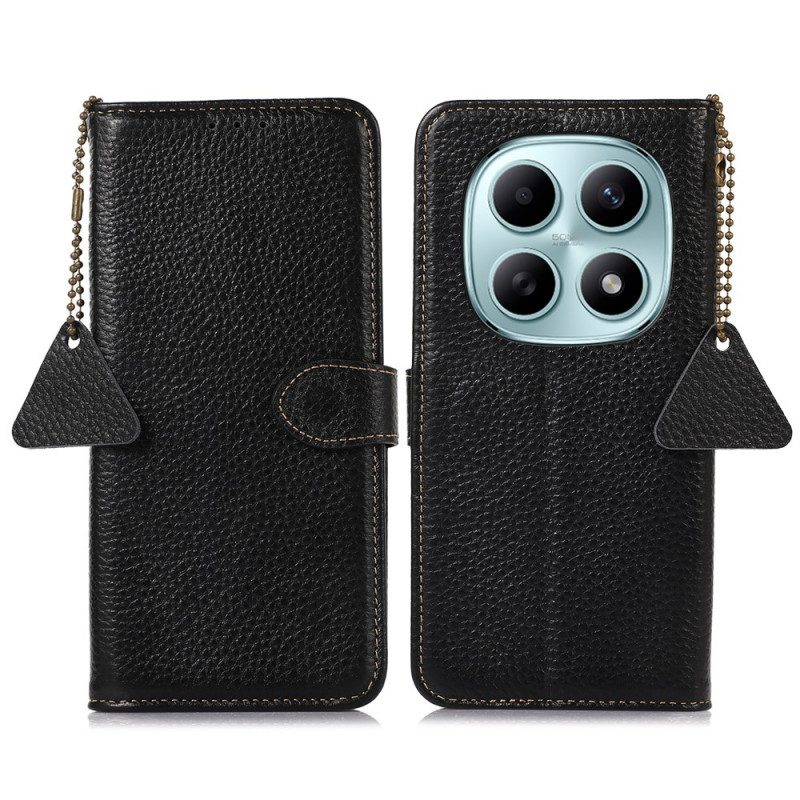 Lederhüllen Xiaomi Redmi Note 15 5g Handyhülle Rfid-blockierendes Leder