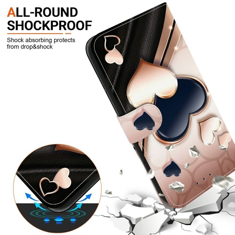 Lederhüllen Xiaomi Redmi Note 15 5g Liebesmuster