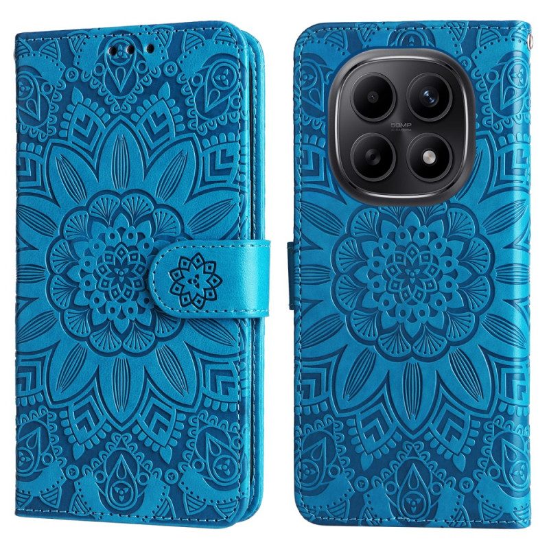 Lederhüllen Xiaomi Redmi Note 15 5g Mandala-muster