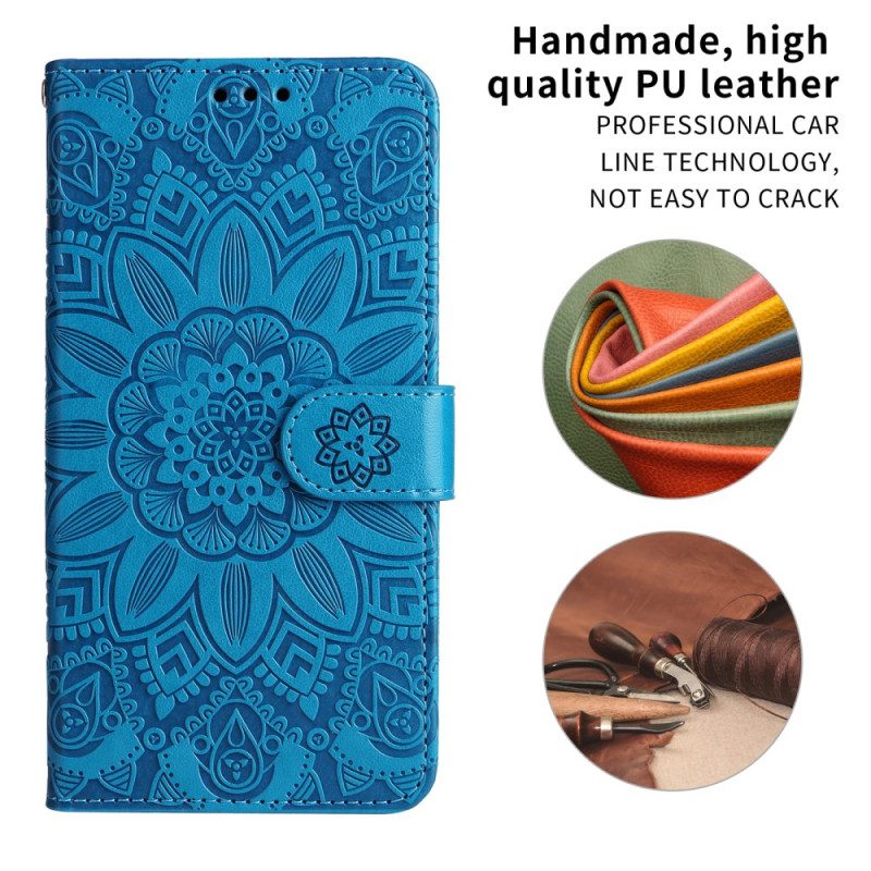 Lederhüllen Xiaomi Redmi Note 15 5g Mandala-muster