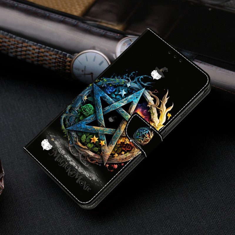 Lederhüllen Xiaomi Redmi Note 15 5g Pentagramm