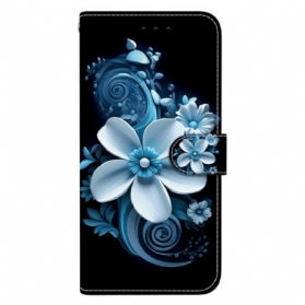Lederhüllen Xiaomi Redmi Note 15 5g Schwarze Orchidee