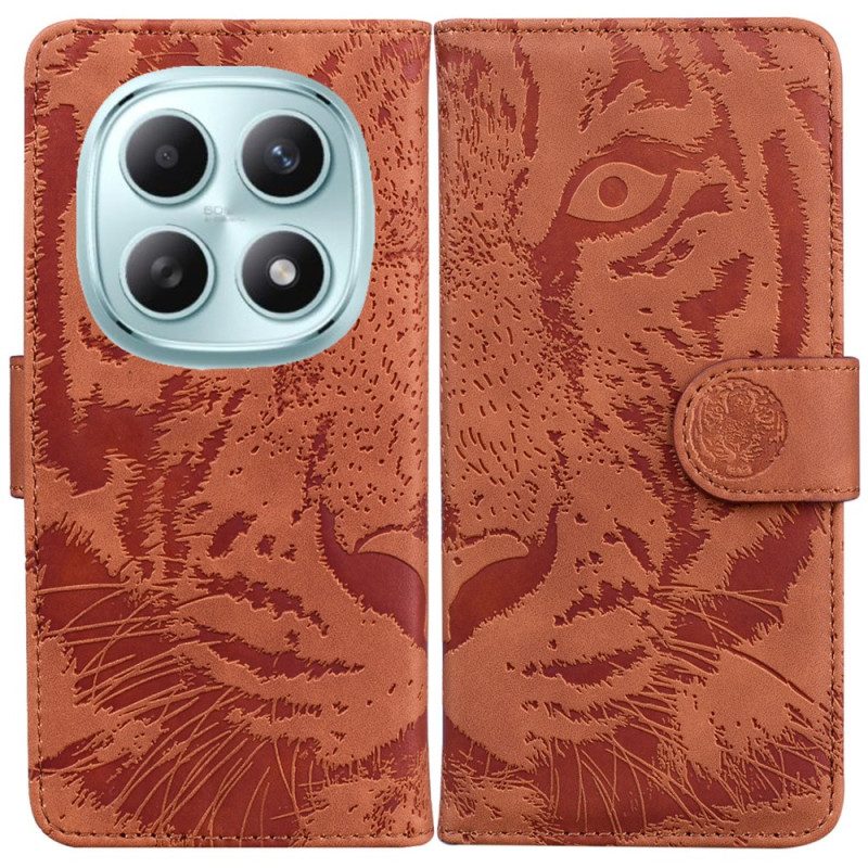 Lederhüllen Xiaomi Redmi Note 15 5g Tigerprint
