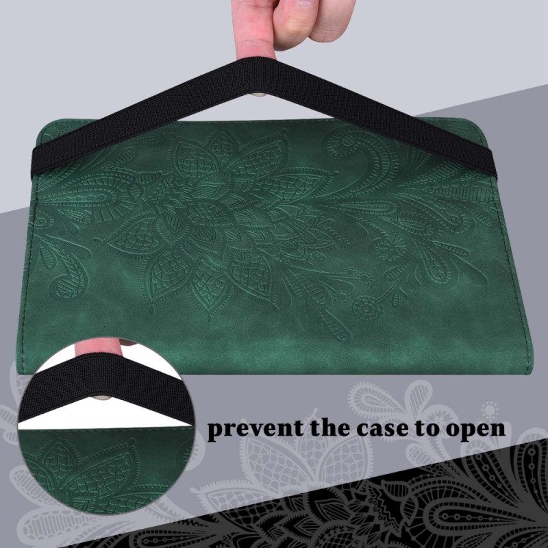 Case iPad (2025) Handyhülle Mandala-blume