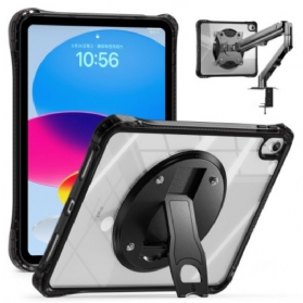 Hülle iPad (2025) Handyhülle Transparenter Integrierter Ständer