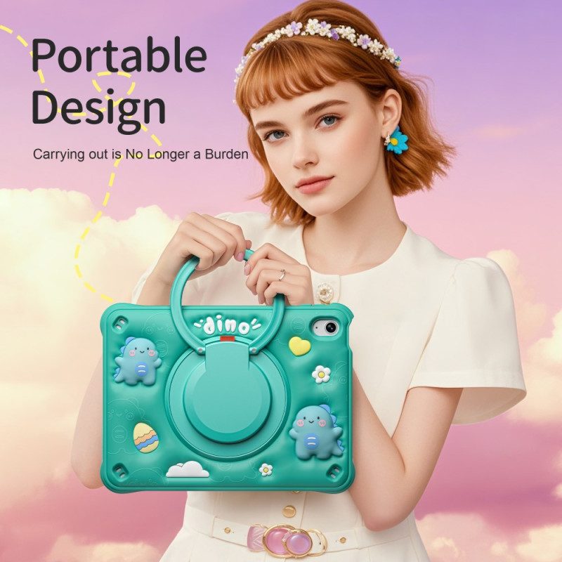 Hülle iPad (2025) Mehrlagig Mit Schultergurt