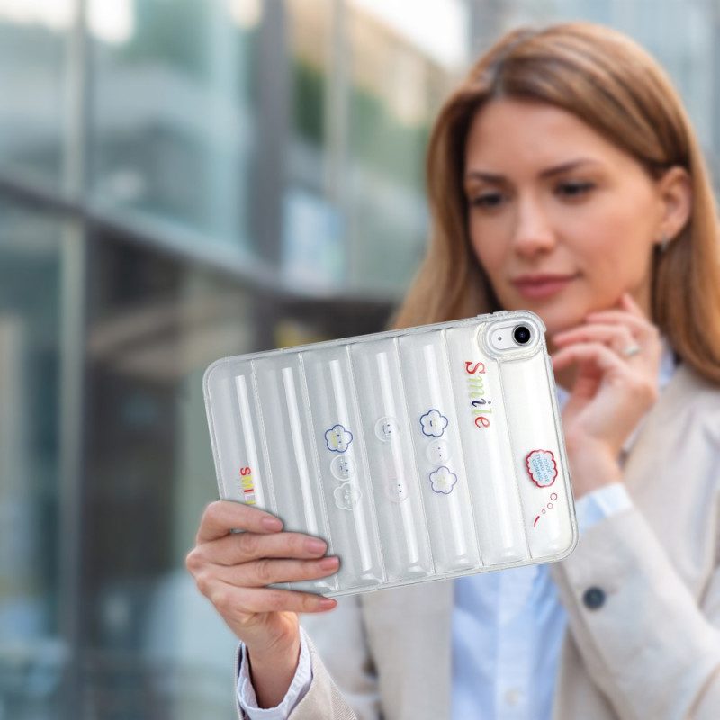 Hülle iPad (2025) Steppjackenmuster