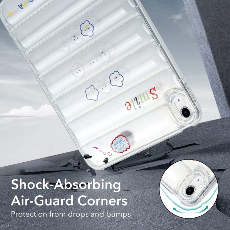 Hülle iPad (2025) Steppjackenmuster