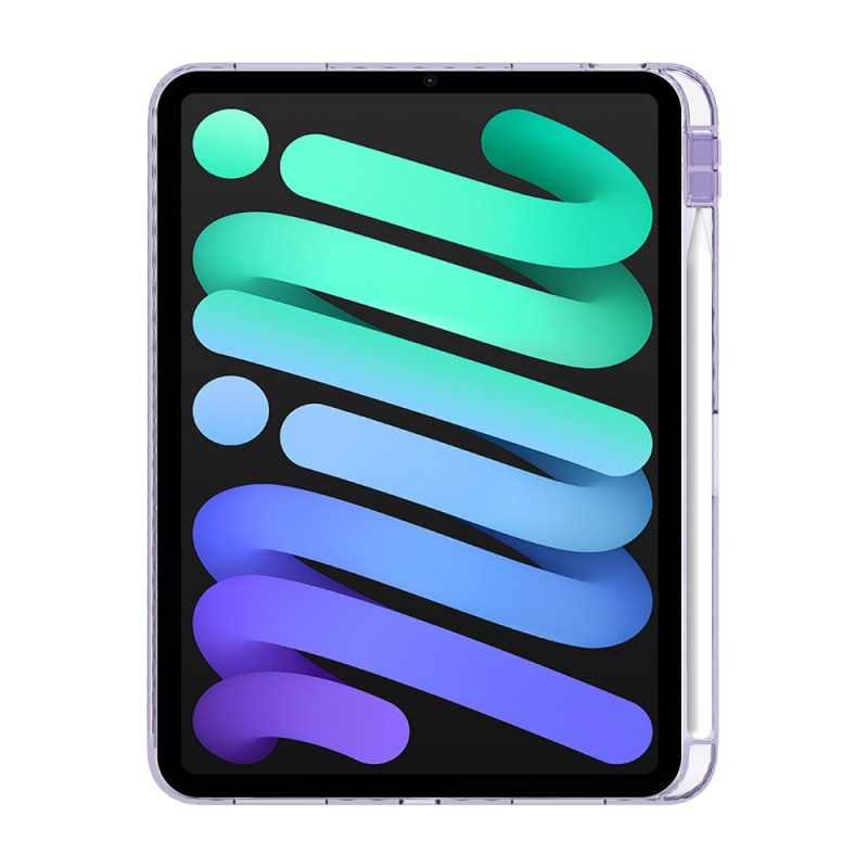 Hülle iPad (2025) Transparenter Stifthalter