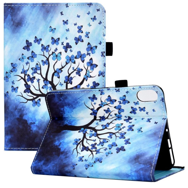 Lederhüllen iPad (2025) Baum Im Sturm