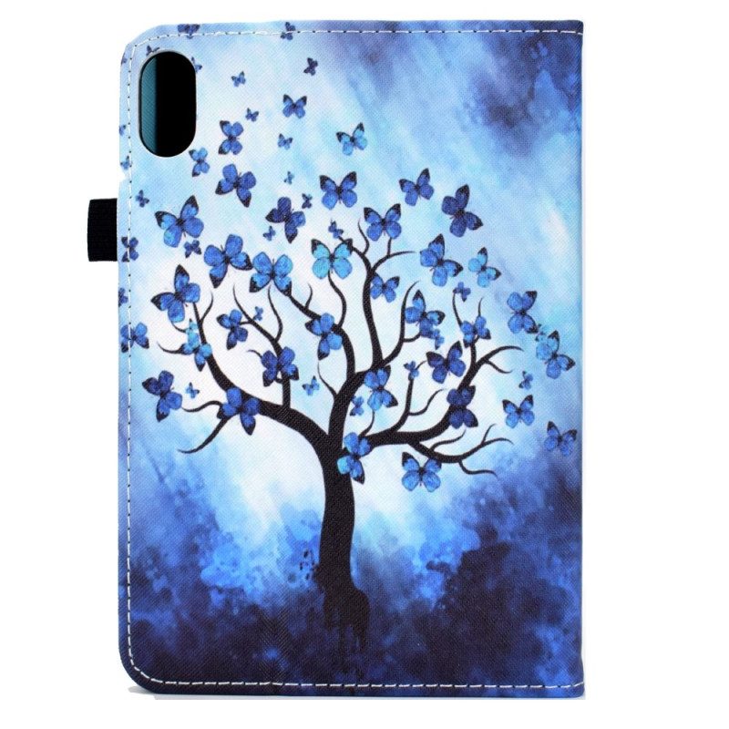 Lederhüllen iPad (2025) Baum Im Sturm