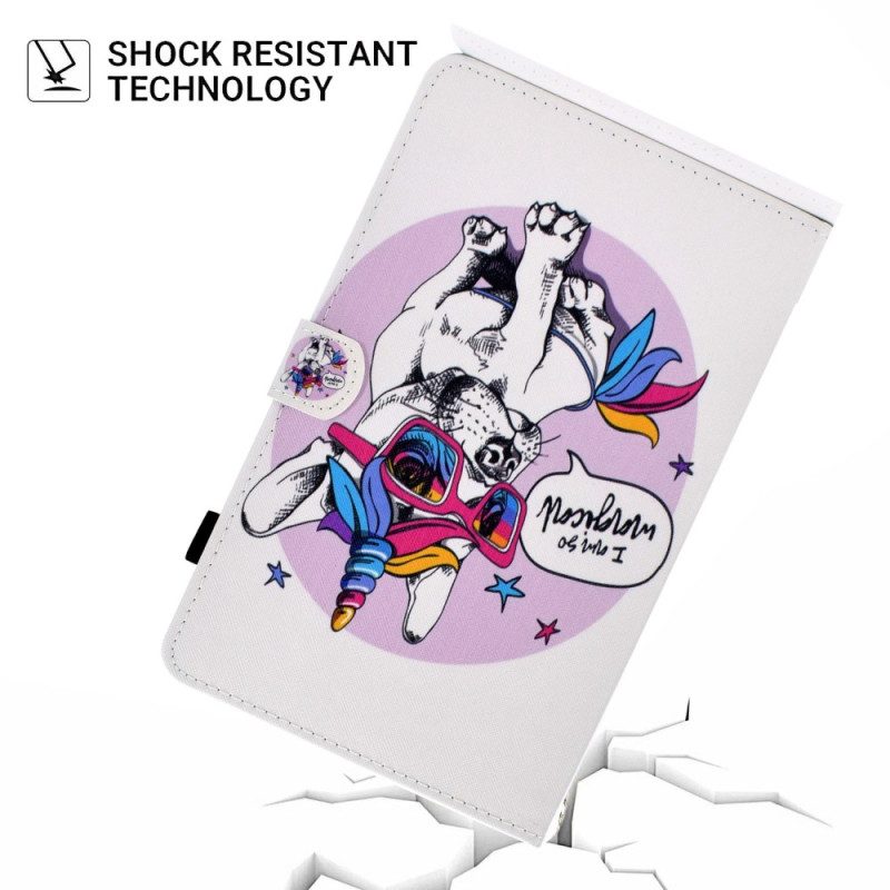 Lederhüllen iPad (2025) Handyhülle Hund