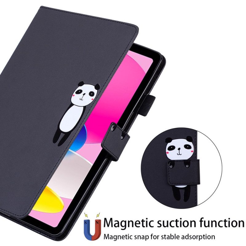 Lederhüllen iPad (2025) Handyhülle Lustiger Verschluss