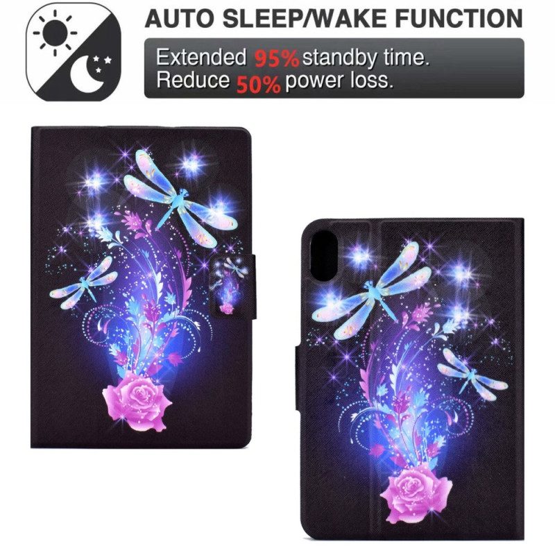 Lederhüllen iPad (2025) Schmetterlingsmärchen