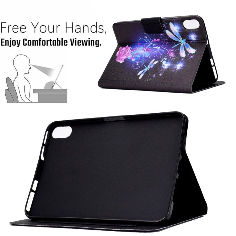 Lederhüllen iPad (2025) Schmetterlingsmärchen