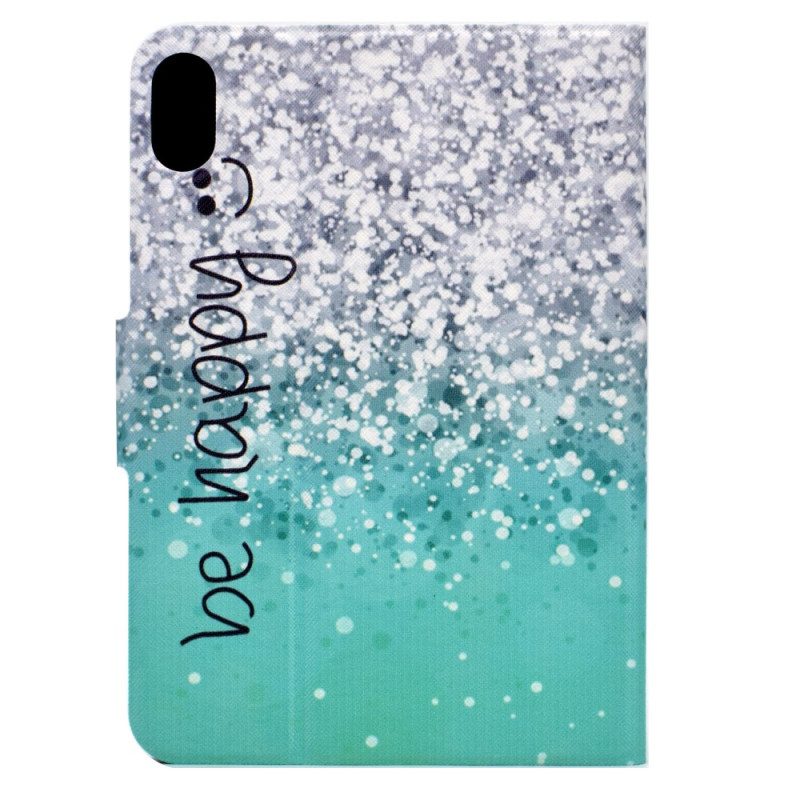 Lederhüllen iPad (2025) Sei Glücklich