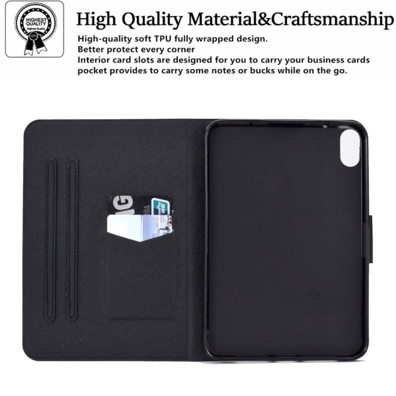 Lederhüllen iPad (2025) Sei Glücklich