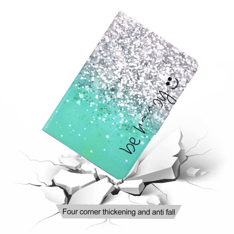 Lederhüllen iPad (2025) Sei Glücklich