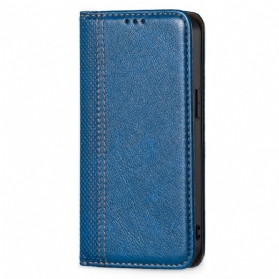 Schutzhülle Für Xiaomi 12 Pro Flip Case Vintage-ledereffekt