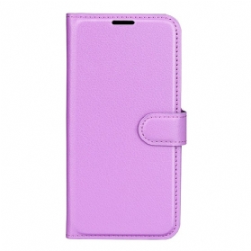 Flip Case Für Moto G41 / G31 Klassisch