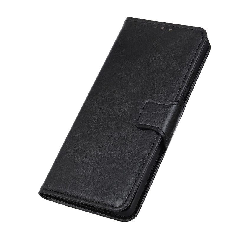 Flip Case Für Moto G41 / G31 Wendeverschluss In Lederoptik