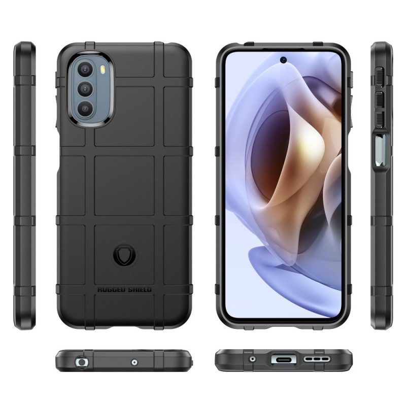 Handyhülle Für Moto G41 / G31 Robuster Schild