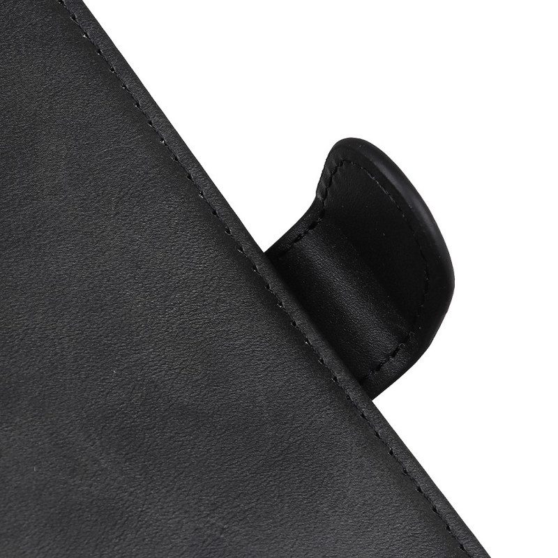 Lederhüllen Für Moto G41 / G31 Matter Retro-ledereffekt