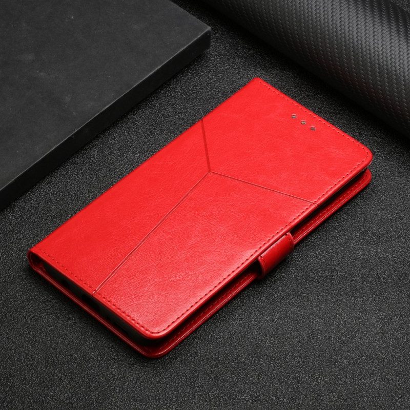 Lederhüllen Für Moto G41 / G31 Stil Leder Geo Y Design