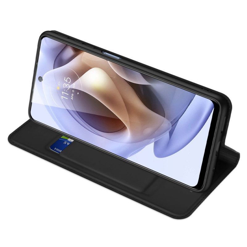 Schutzhülle Für Moto G41 / G31 Flip Case Skin Pro Dux Ducis