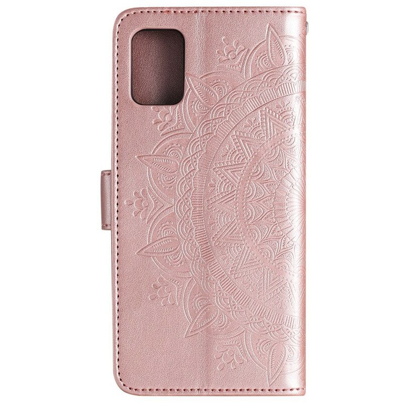 Flip Case Für Samsung Galaxy A51 Sonnenmandala