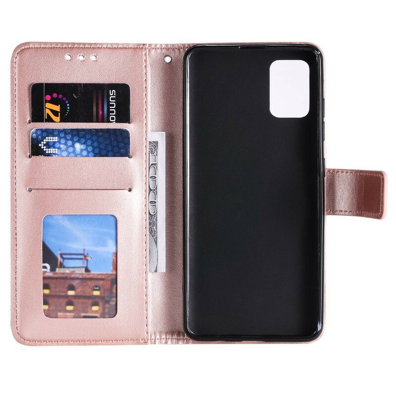 Flip Case Für Samsung Galaxy A51 Sonnenmandala