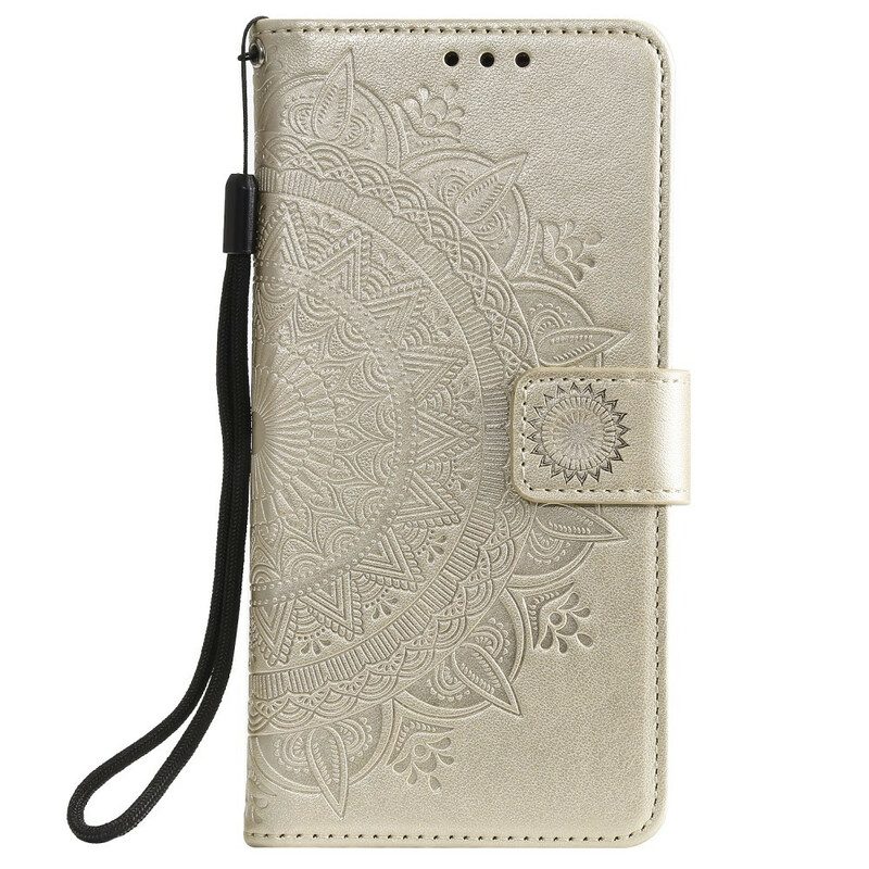 Flip Case Für Samsung Galaxy A51 Sonnenmandala